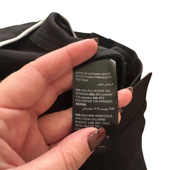 WHITE‎ HOUSE BLACK MARKET The Tapered Ankle Trouser Black Sz 4 - Picture 5 of 5